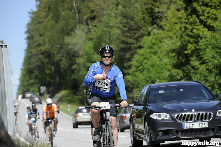 Bild från Vätternrundan 2015