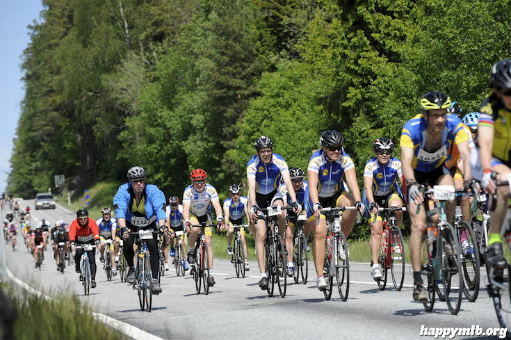 Bild från Vätternrundan 2015