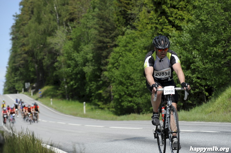 Bild från Vätternrundan 2015
