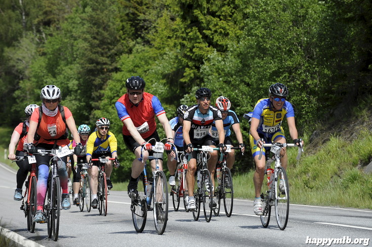 Bild från Vätternrundan 2015