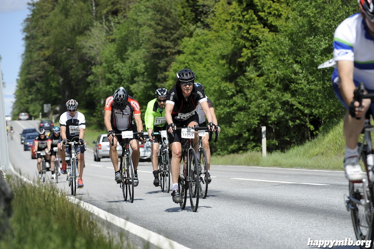 Bild från Vätternrundan 2015