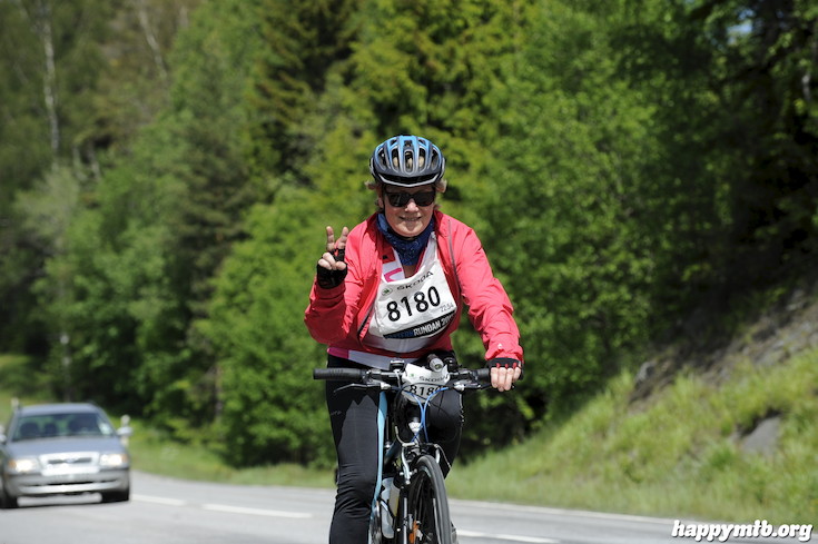 Bild från Vätternrundan 2015