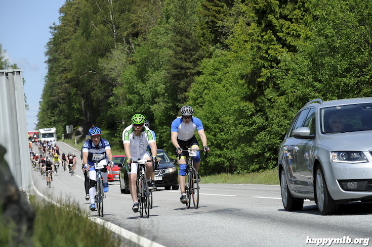Bild från Vätternrundan 2015