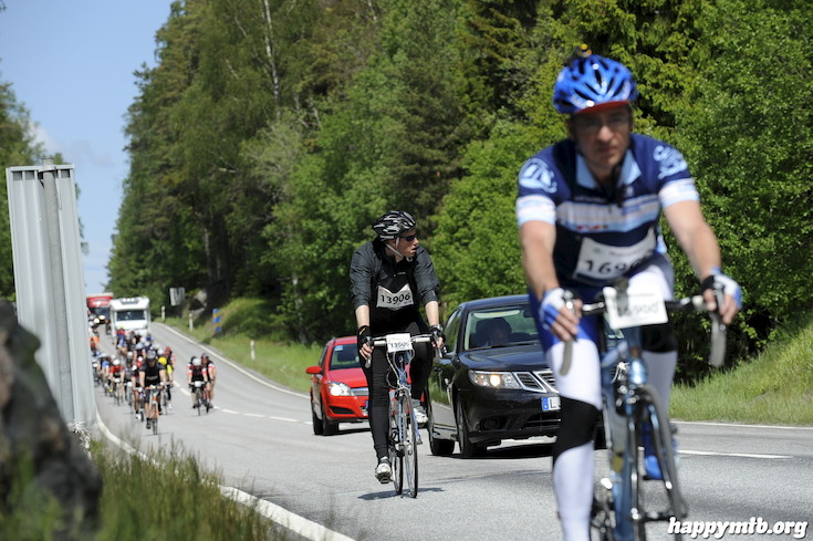 Bild från Vätternrundan 2015