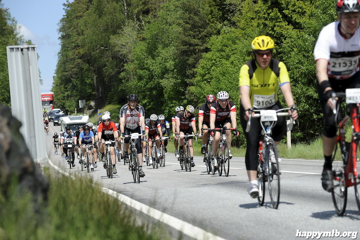 Bild från Vätternrundan 2015