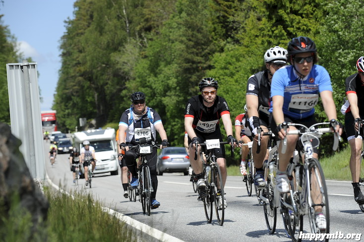 Bild från Vätternrundan 2015