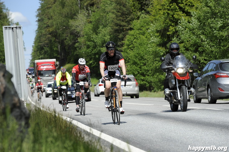 Bild från Vätternrundan 2015