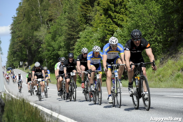 Bild från Vätternrundan 2015