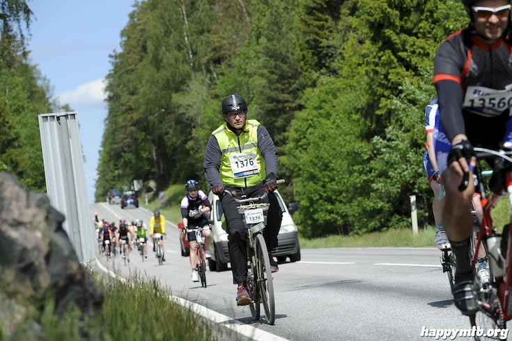 Bild från Vätternrundan 2015