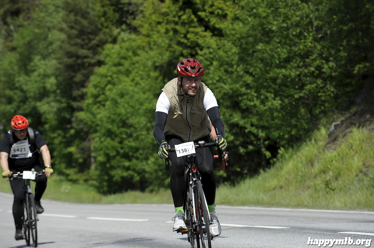 Bild från Vätternrundan 2015