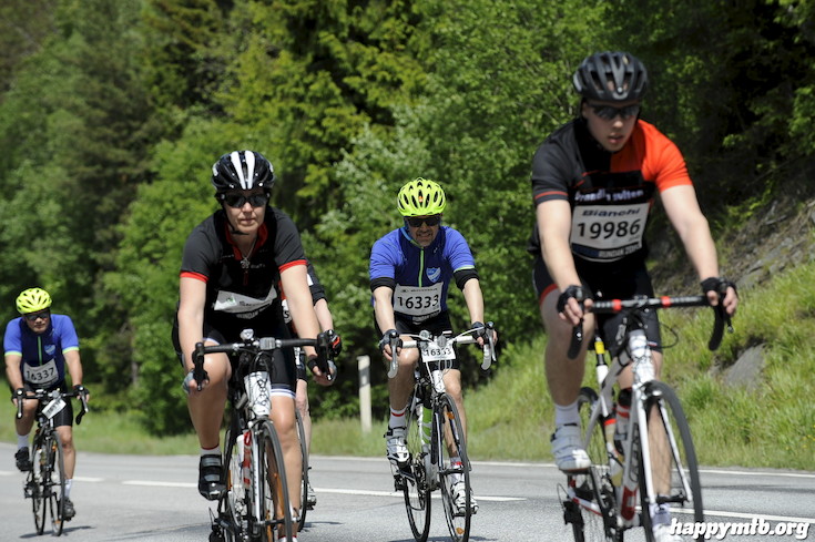 Bild från Vätternrundan 2015