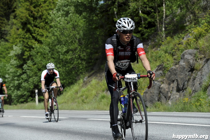 Bild från Vätternrundan 2015