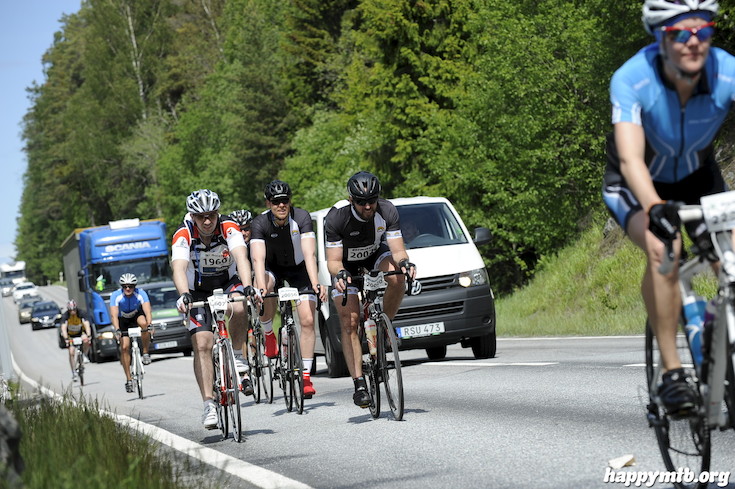 Bild från Vätternrundan 2015