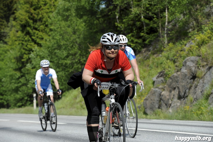 Bild från Vätternrundan 2015