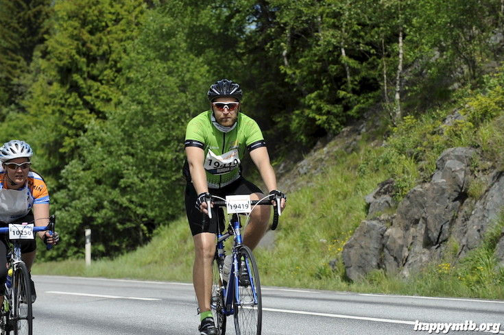 Bild från Vätternrundan 2015
