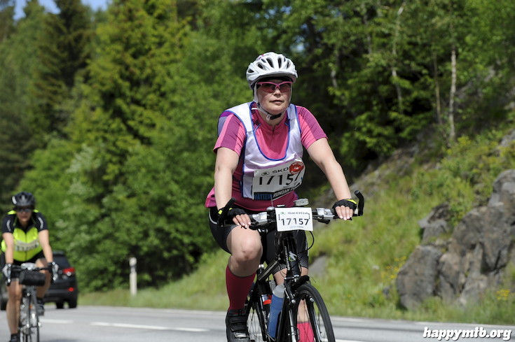 Bild från Vätternrundan 2015