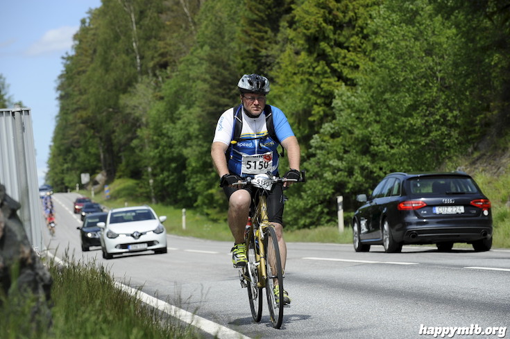 Bild från Vätternrundan 2015