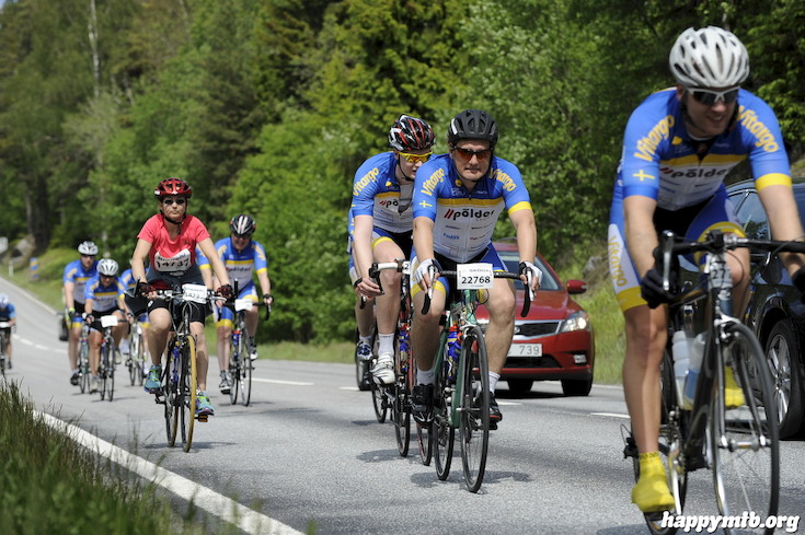 Bild från Vätternrundan 2015