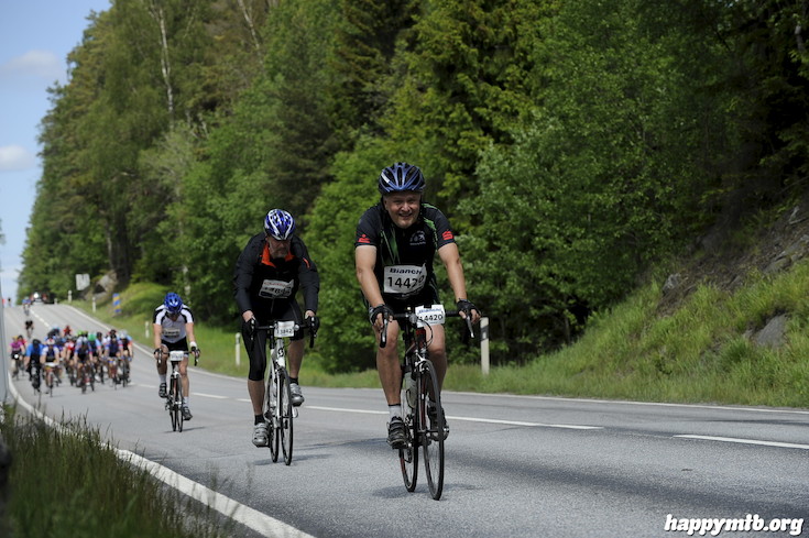 Bild från Vätternrundan 2015