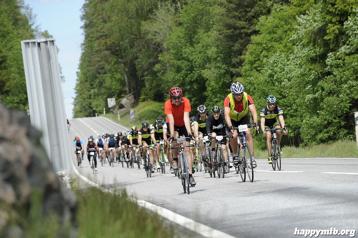 Bild från Vätternrundan 2015
