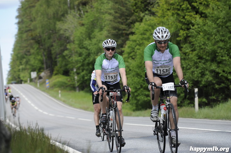 Bild från Vätternrundan 2015