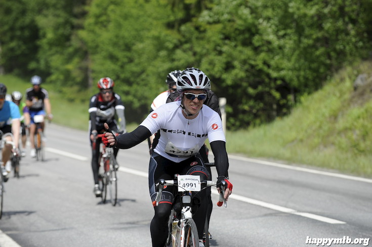 Bild från Vätternrundan 2015