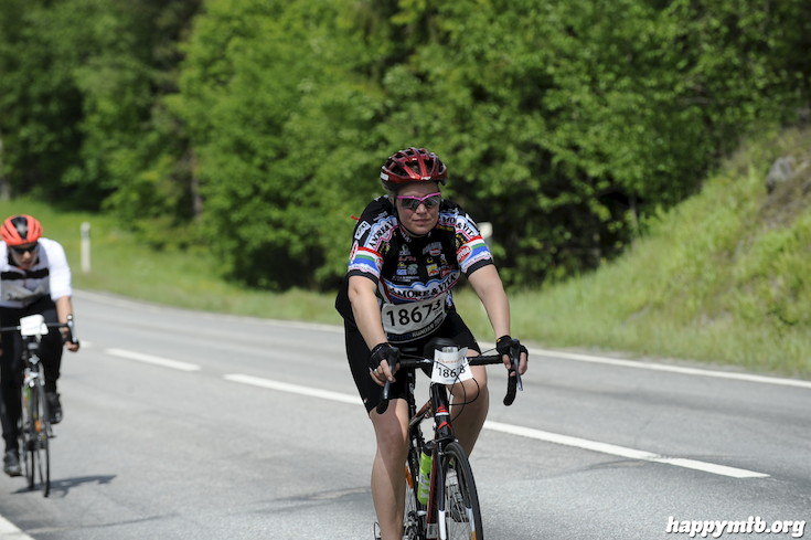 Bild från Vätternrundan 2015