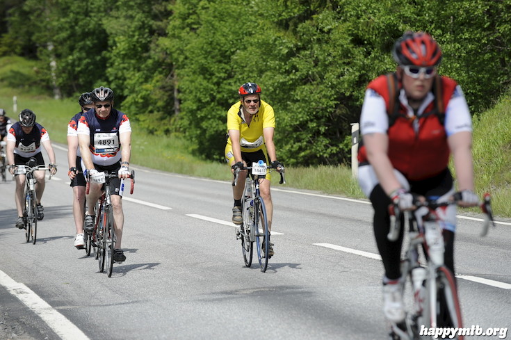 Bild från Vätternrundan 2015