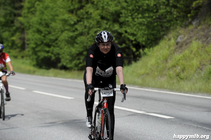 Bild från Vätternrundan 2015