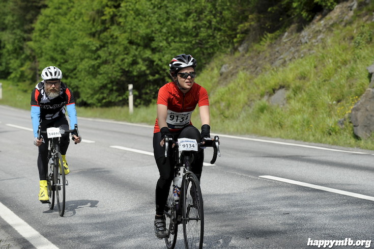 Bild från Vätternrundan 2015