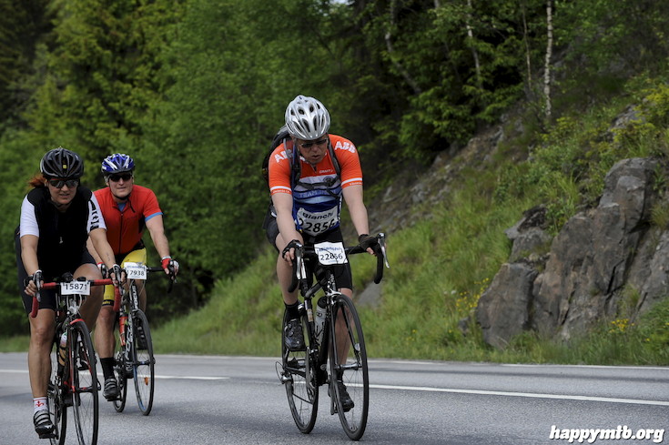 Bild från Vätternrundan 2015
