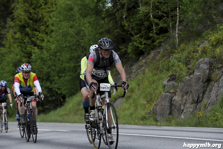 Bild från Vätternrundan 2015