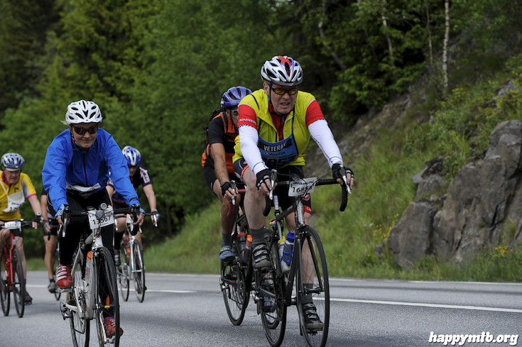 Bild från Vätternrundan 2015