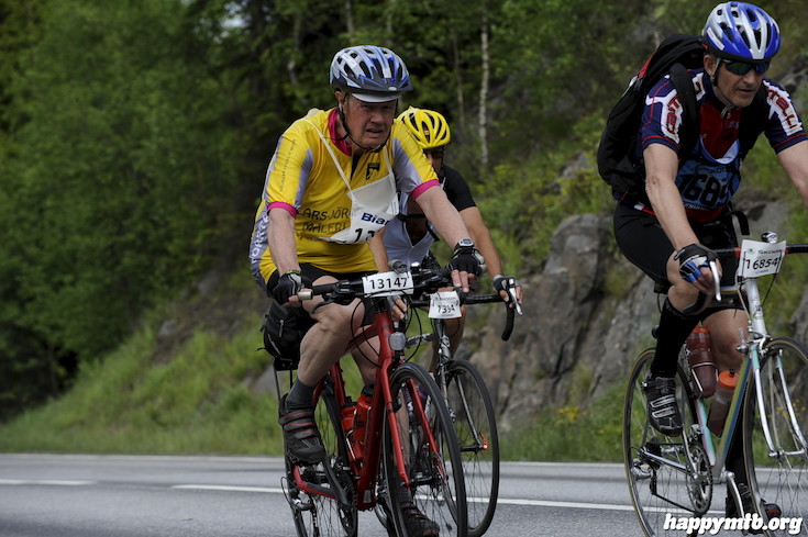 Bild från Vätternrundan 2015