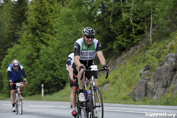 Bild från Vätternrundan 2015