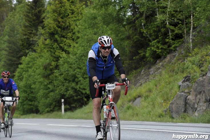 Bild från Vätternrundan 2015