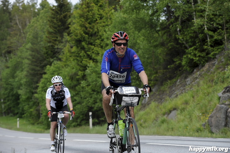 Bild från Vätternrundan 2015