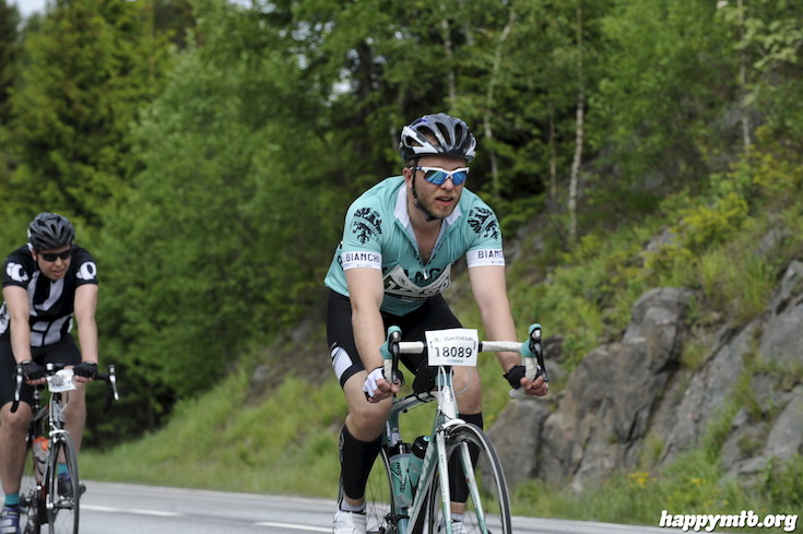 Bild från Vätternrundan 2015