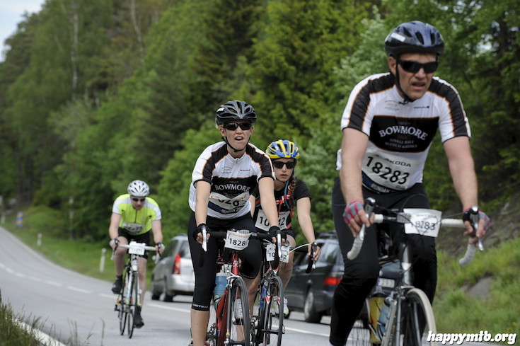 Bild från Vätternrundan 2015