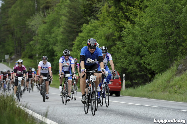 Bild från Vätternrundan 2015
