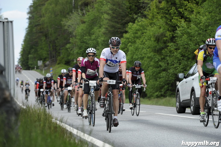 Bild från Vätternrundan 2015