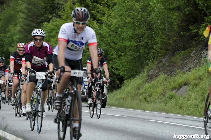 Bild från Vätternrundan 2015