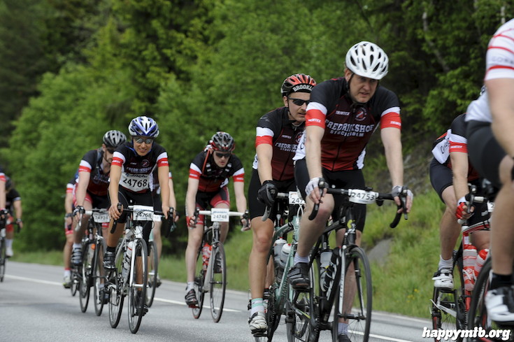 Bild från Vätternrundan 2015