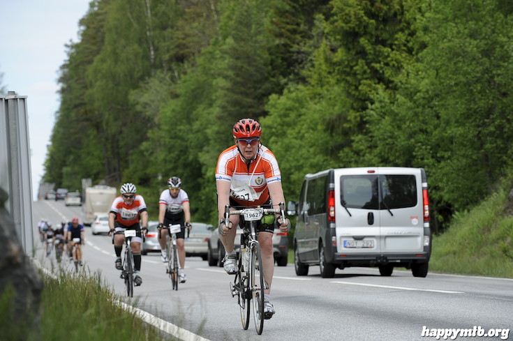 Bild från Vätternrundan 2015