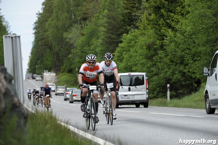 Bild från Vätternrundan 2015