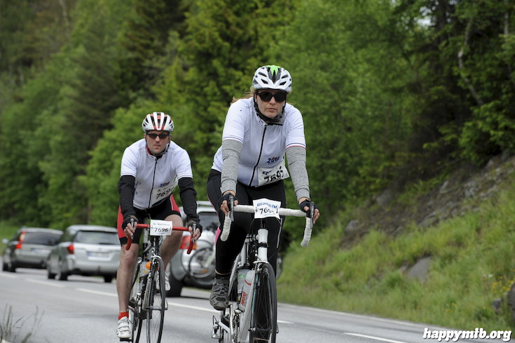 Bild från Vätternrundan 2015