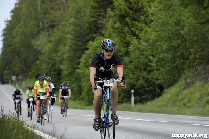 Bild från Vätternrundan 2015