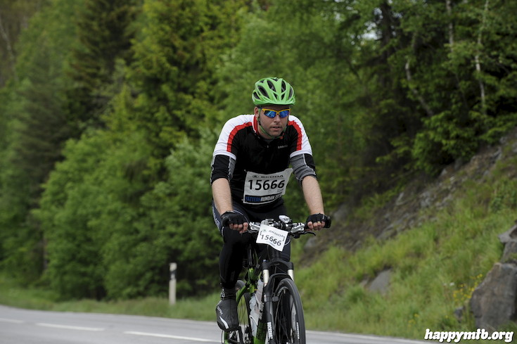 Bild från Vätternrundan 2015