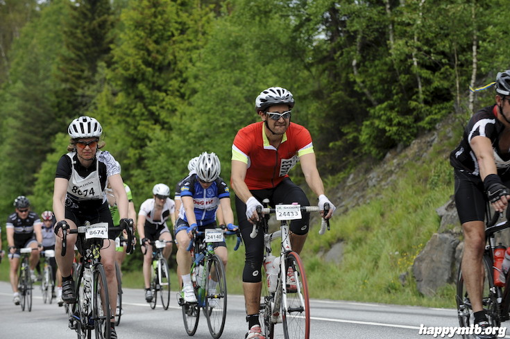 Bild från Vätternrundan 2015