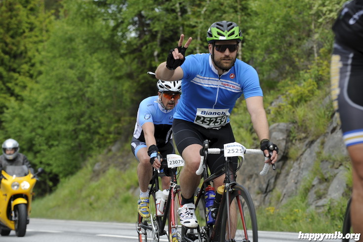 Bild från Vätternrundan 2015